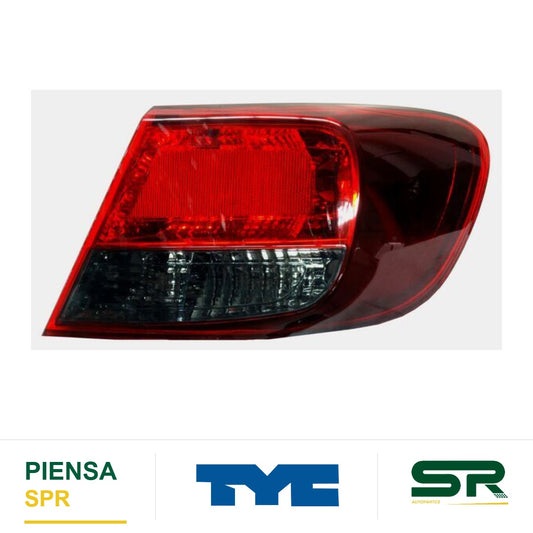 CALAVERA DERECHA 5 PUERTAS SIN ARNÉS OSCURA VOLKSWAGEN GOL 2008-2012 TYC