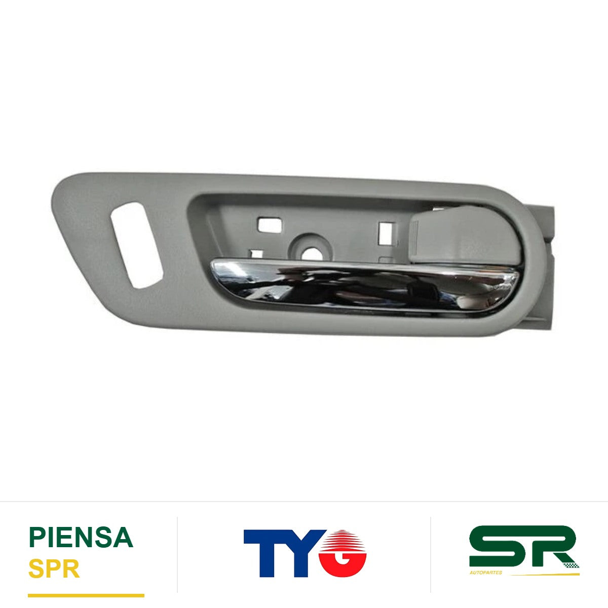 MANIJA INTERIOR DELANTERA DERECHA CROMADA GRIS PLÁSTICO MAZDA 6 2009-2013 TYG