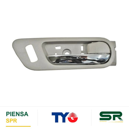 MANIJA INTERIOR DELANTERA DERECHA CROMADA BEIGE PLÁSTICO MAZDA 6 2009-2013 TYG