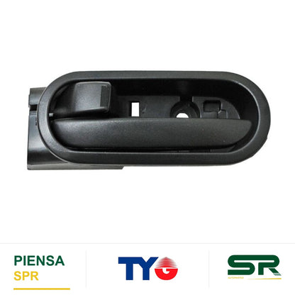 MANIJA INTERIOR DELANTERA IZQUIERDA PLÁSTICO MAZDA 2 2012-2015 / USA 2011-2014 / TRAS CORRUGADA TYG