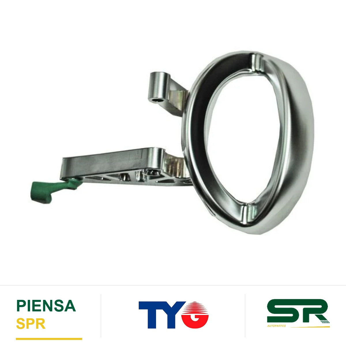 MANIJA INTERIOR DELANTERA IZQUIERDA PLATA PLÁSTICO JEEP LIBERTY 2002-2007 / COMMANDER 2006-2010 S / BASE / TRAS TYG