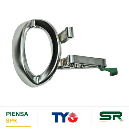 MANIJA INTERIOR DELANTERA DERECHA PLATA PLÁSTICO JEEP LIBERTY 2002-2007 / COMMANDER 2006-2010 S / BASE / TRAS TYG