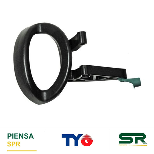 MANIJA INTERIOR DELANTERA DERECHA NEGRA PLÁSTICO JEEP LIBERTY 2002-2007 / COMMANDER 2006-2010 S / BASE / TRAS TYG