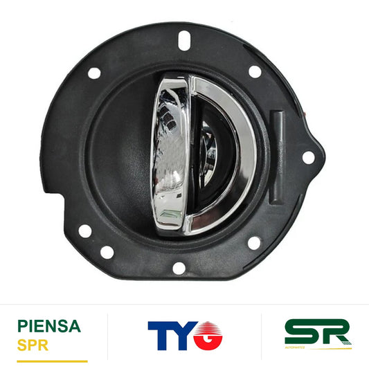 MANIJA INTERIOR TRASERA IZQUIERDA NEGRA CROMADA PLÁSTICO JEEP LIBERTY 2002-2007 / C / BASE TYG