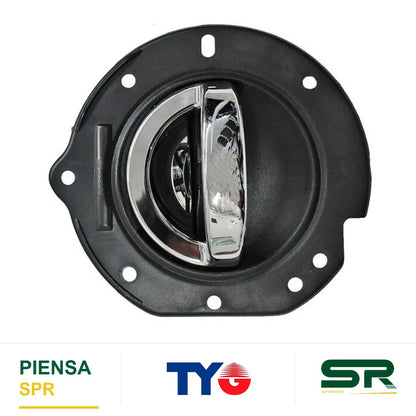 MANIJA INTERIOR TRASERA DERECHA NEGRA CROMADA PLÁSTICO JEEP LIBERTY 2002-2007 / C / BASE TYG