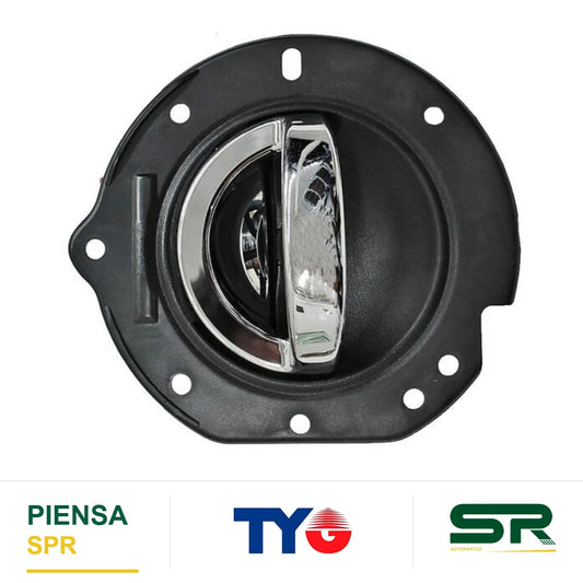 MANIJA INTERIOR TRASERA DERECHA NEGRA CROMADA PLÁSTICO JEEP LIBERTY 2002-2007 / C / BASE TYG