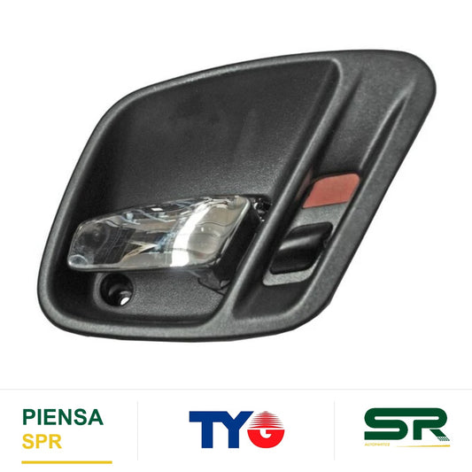 MANIJA INTERIOR DELANTERA DERECHA NEGRA CROMADA PLÁSTICO JEEP GRAND CHEROKEE LIMITED 1999-2004 /  / TRAS TYG