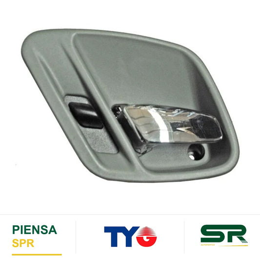 MANIJA INTERIOR DELANTERA IZQUIERDA CROMADA GRIS PLÁSTICO JEEP GRAND CHEROKEE LIMITED 1999-2004 /  / TRAS TYG