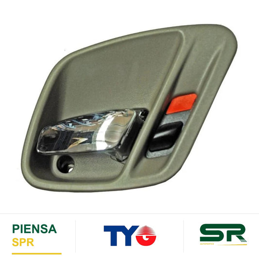 MANIJA INTERIOR DELANTERA DERECHA CROMADA GRIS PLÁSTICO JEEP GRAND CHEROKEE LIMITED 1999-2004 PARDO /  / TRAS TYG