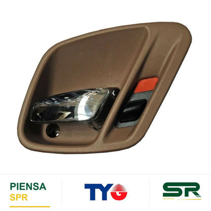 MANIJA INTERIOR DELANTERA DERECHA CROMADA PLÁSTICO JEEP GRAND CHEROKEE LIMITED 1999-2004 CAFE / / TRAS TYG
