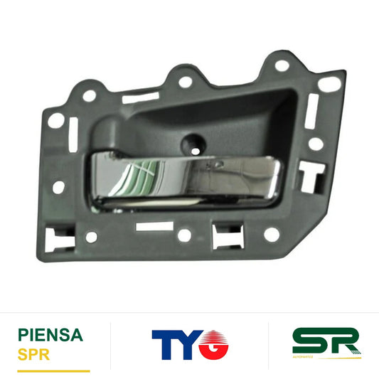 MANIJA INTERIOR DELANTERA IZQUIERDA CROMADA GRIS PLÁSTICO JEEP GRAND CHEROKEE LIMITED 2005-2011 TYG
