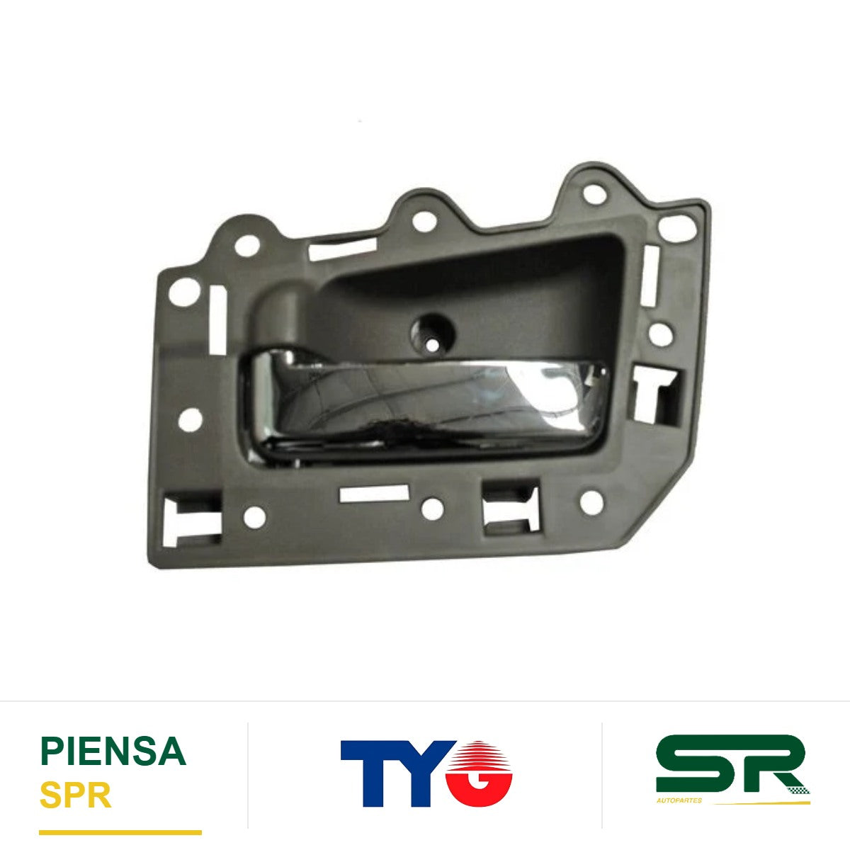 MANIJA INTERIOR DELANTERA IZQUIERDA CROMADA PLÁSTICO JEEP GRAND CHEROKEE LIMITED 2005-2011 CAFE TYG