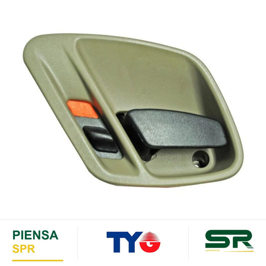 MANIJA INTERIOR DELANTERA IZQUIERDA GRIS PLÁSTICO JEEP GRAND CHEROKEE LAREDO 1999-2004 PARDO / TRAS TYG