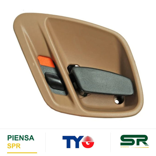 MANIJA INTERIOR DELANTERA IZQUIERDA PLÁSTICO JEEP GRAND CHEROKEE LAREDO 1999-2004 CAFE / TRAS TYG