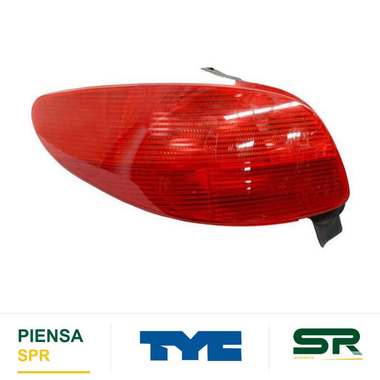 CALAVERA IZQUIERDA SIN ARNÉS PEUGEOT 206 2000-2003 TYC
