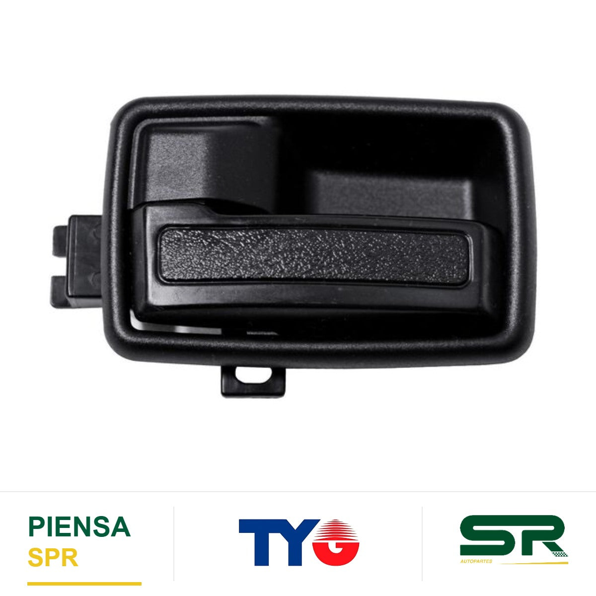 MANIJA INTERIOR IZQUIERDA NEGRA PLÁSTICO ISUZU PU / LUV 1983-1987 C / BASE TYG