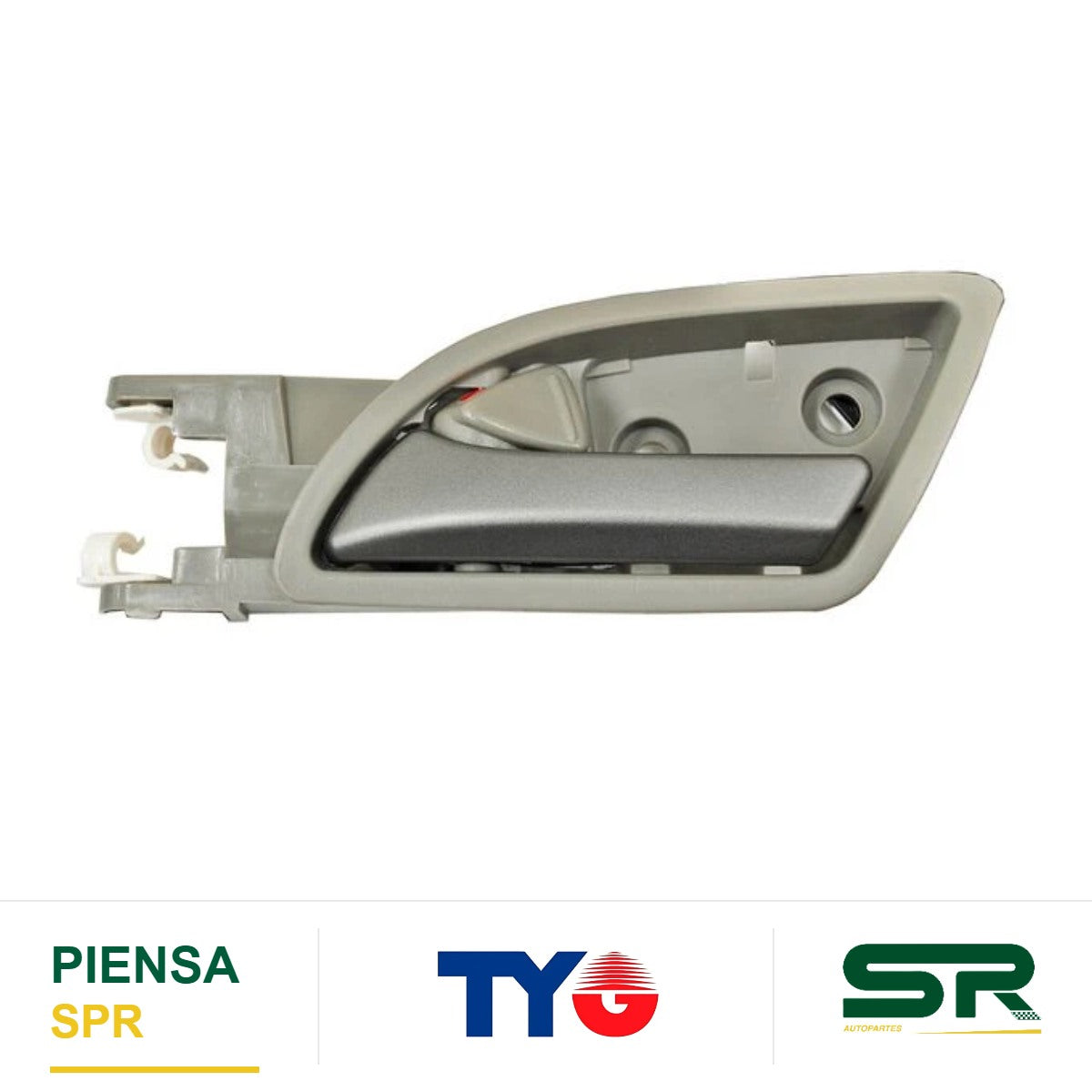 MANIJA INTERIOR DELANTERA IZQUIERDA GRIS PLATA PLÁSTICO HONDA ODYSSEY 2011-2016 TYG