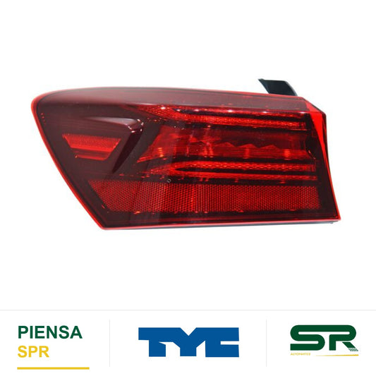 CALAVERA IZQUIERDA 4 PUERTAS LED KIA GT FORTE 2022-2024 TYC