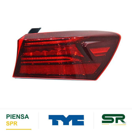 CALAVERA DERECHA 4 PUERTAS LED KIA GT FORTE 2022-2024 TYC
