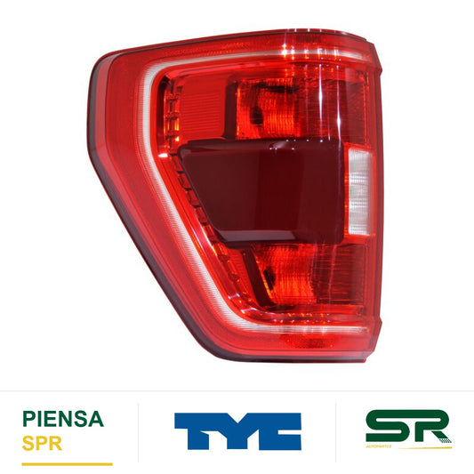 CALAVERA IZQUIERDA SIN ARNÉS ROJA FORD P/SENS PU 2021-2023 TYC