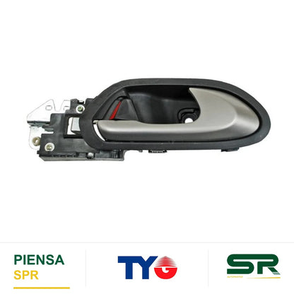 MANIJA INTERIOR DELANTERA DERECHA NEGRA PLATA PLÁSTICO HONDA CIVIC 2006-2011 TYG
