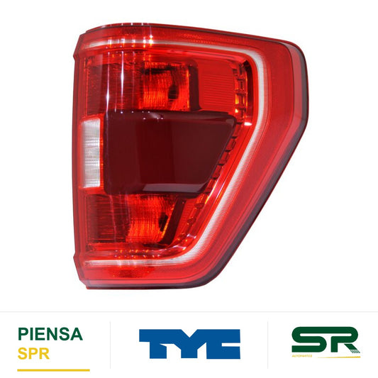 CALAVERA DERECHA SIN ARNÉS ROJA FORD P/SENS PU 2021-2023 TYC