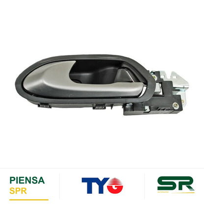 MANIJA INTERIOR TRASERA DERECHA GRIS PLATA PLÁSTICO HONDA CIVIC 2006-2011 TYG