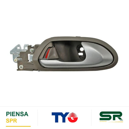 MANIJA INTERIOR DELANTERA DERECHA PLATA PLÁSTICO HONDA CIVIC 2006-2011 CAFE TYG