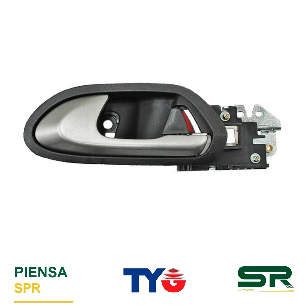 MANIJA INTERIOR IZQUIERDA NEGRA PLATA PLÁSTICO HONDA CIVIC 2006-2011 2P TYG