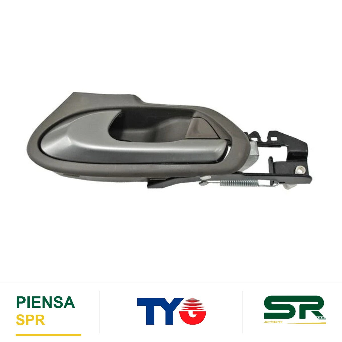 MANIJA INTERIOR IZQUIERDA PLATA PLÁSTICO HONDA CIVIC 2006-2011 2P CAFE TYG