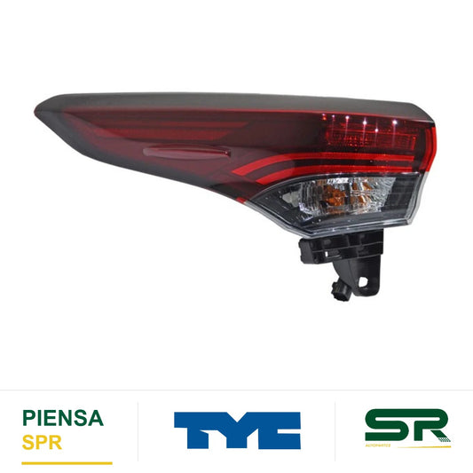 CALAVERA IZQUIERDA OSCURA TOYOTA HIGHLANDER 2024-2025 TYC