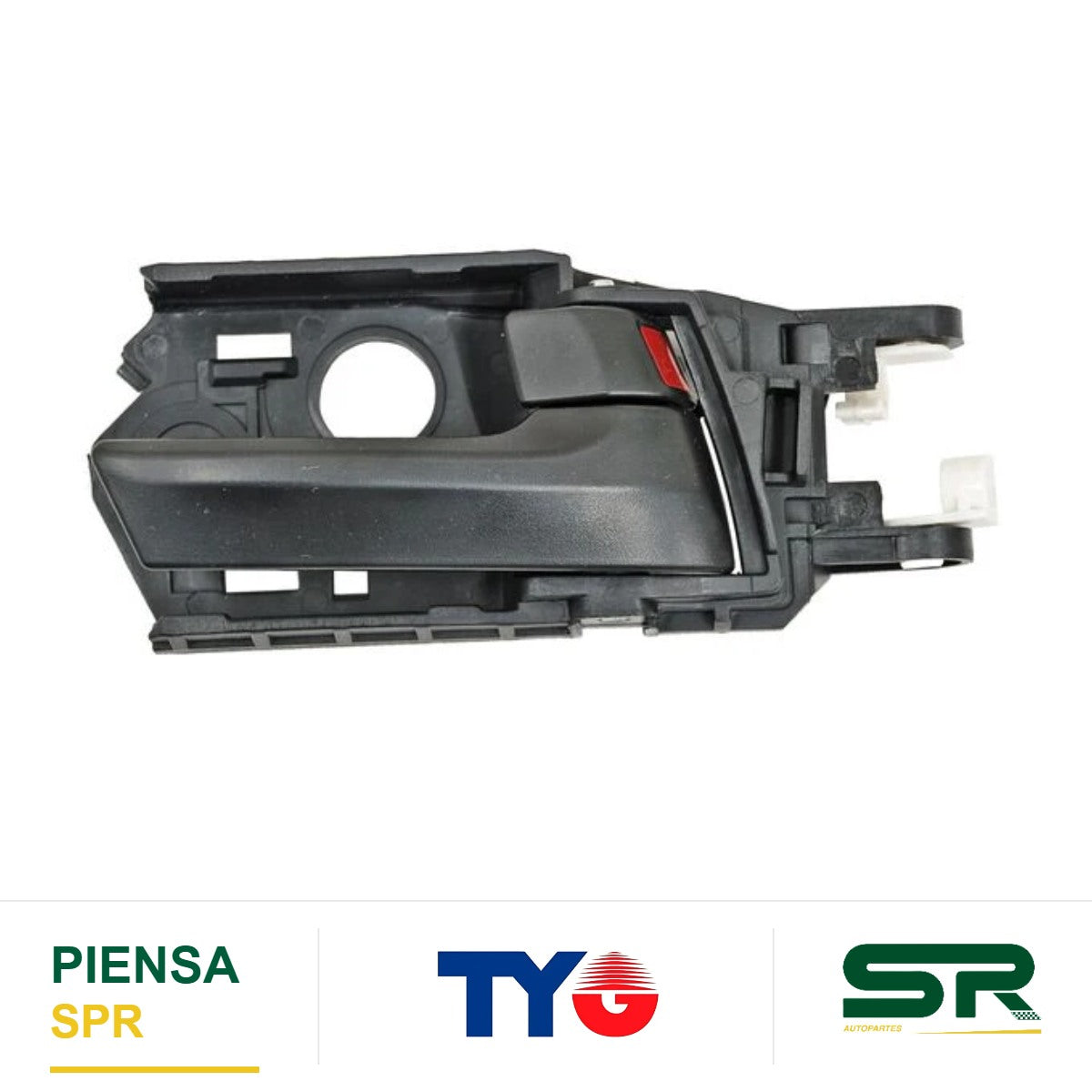 MANIJA INTERIOR DELANTERA DERECHA NEGRA PLÁSTICO HONDA CITY 2009-2014 / TRAS TYG