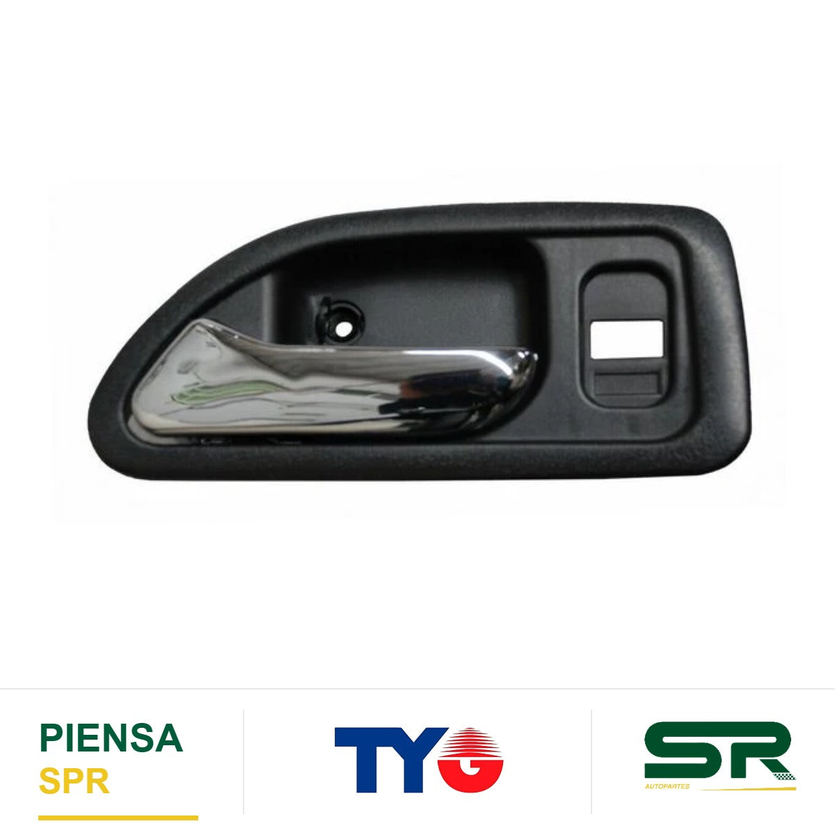 MANIJA INTERIOR DELANTERA IZQUIERDA CROMADA GRIS PLÁSTICO HONDA ACCORD 1994-1997 TYG