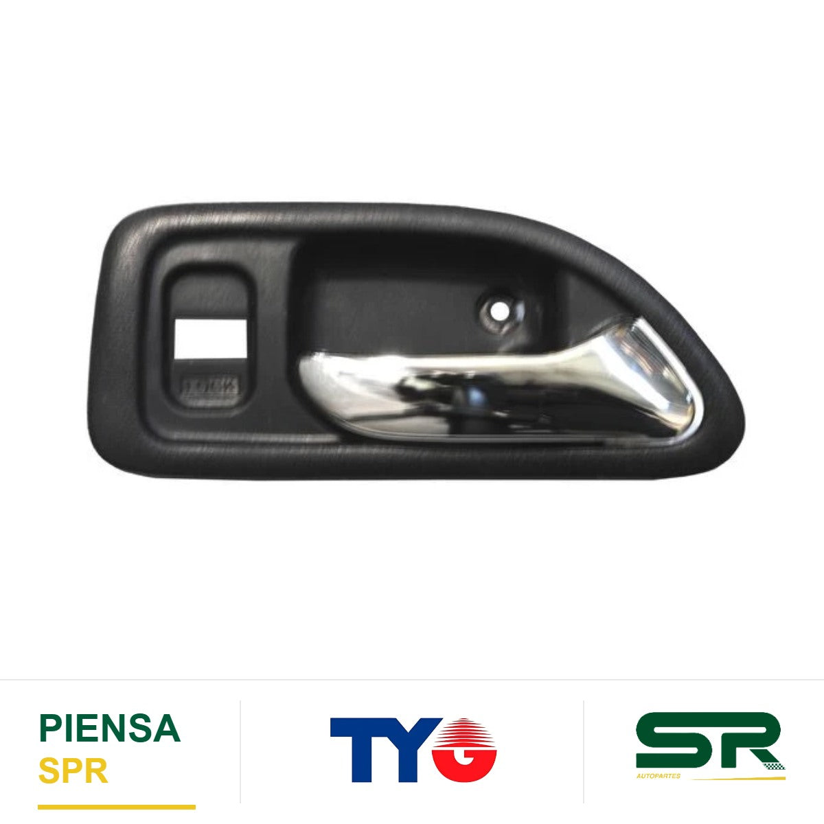 MANIJA INTERIOR DELANTERA DERECHA SIN HOYO CROMADA PLÁSTICO HONDA ACCORD 1994-1997 AZUL / ELEV CRIST TYG