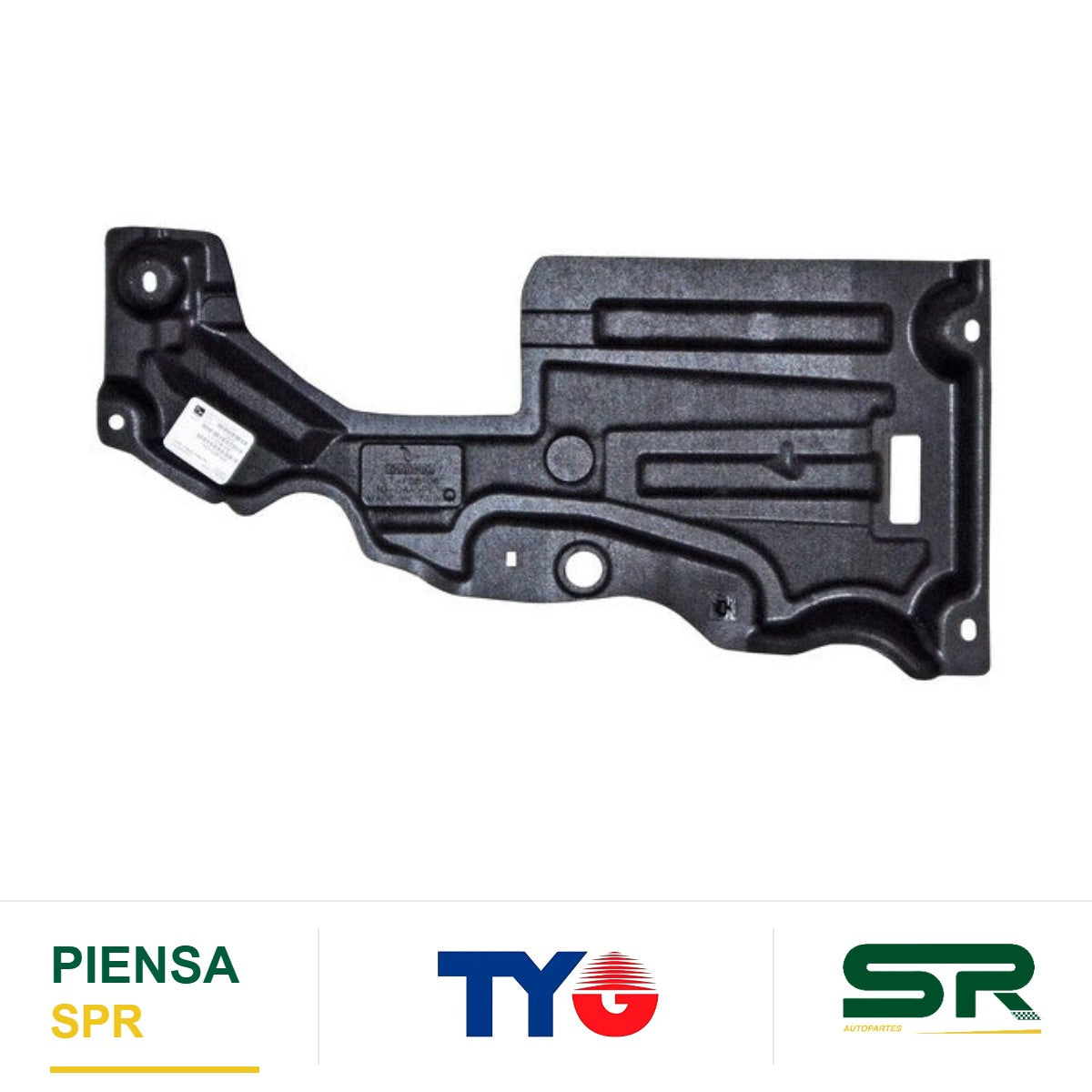 TOLVA INFERIOR MOTOR DERECHA 2.7L FORD EDGE 2019-2024 TYG