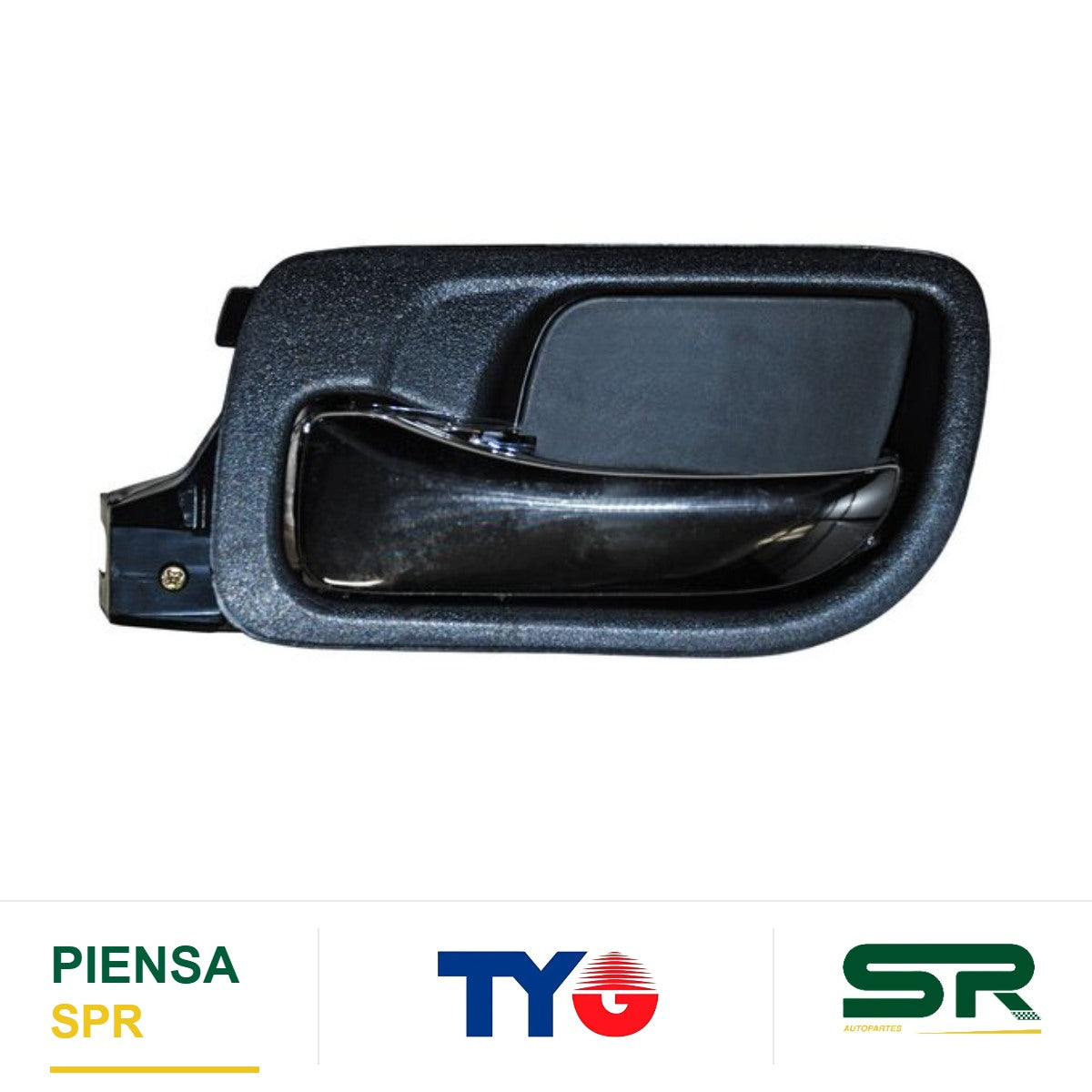 MANIJA INTERIOR TRASERA IZQUIERDA NEGRA CROMADA PLÁSTICO HONDA ACCORD 2003-2007 TYG