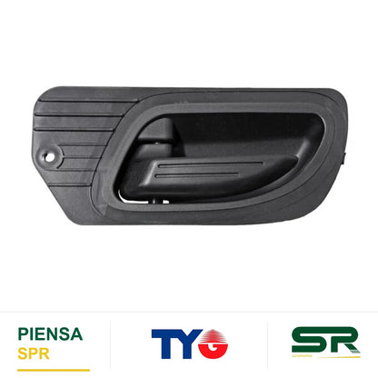 MANIJA INTERIOR DELANTERA DERECHA NEGRA PLÁSTICO FORD RANGER 2007-2012 / TRAS SIN CABLE TYG