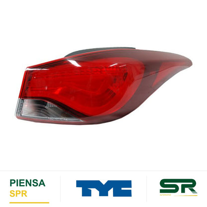CALAVERA DERECHA CON ARNÉS HYUNDAI ELANTRA 2015-2016 TYC