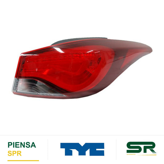CALAVERA DERECHA CON ARNÉS HYUNDAI ELANTRA 2015-2016 TYC