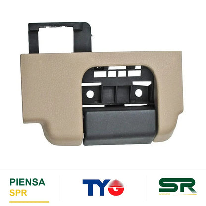 MANIJA INTERIOR TRASERA IZQUIERDA PLÁSTICO FORD PICKUP 2009-2014 CABINA EXTENDIDA CAFE TYG