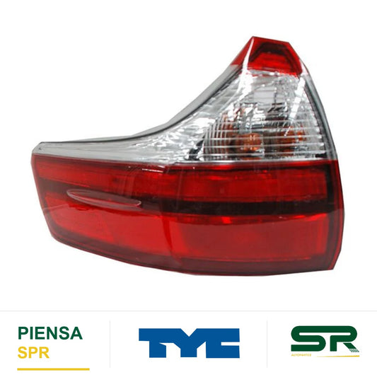 CALAVERA IZQUIERDA CON ARNÉS TOYOTA SIENNA 2015-2020 TYC