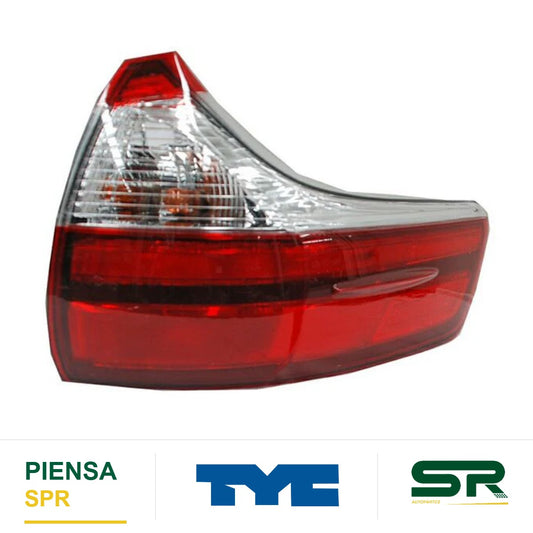 CALAVERA DERECHA CON ARNÉS TOYOTA SIENNA 2015-2020 TYC