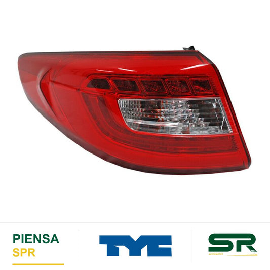 CALAVERA IZQUIERDA CON ARNÉS LED HYUNDAI SONATA 2015-2017 TYC