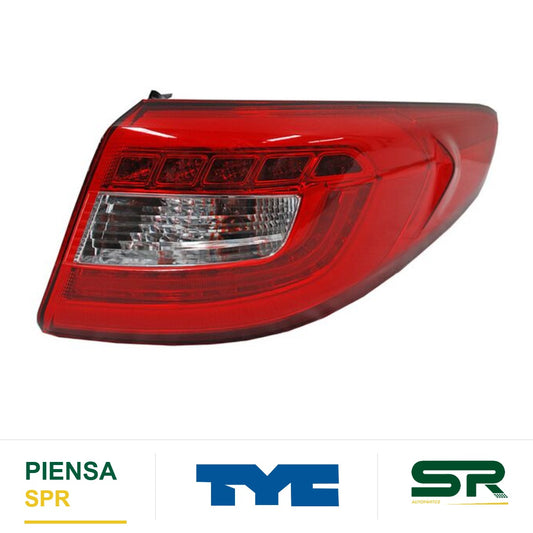 CALAVERA DERECHA CON ARNÉS LED HYUNDAI SONATA 2015-2017 TYC