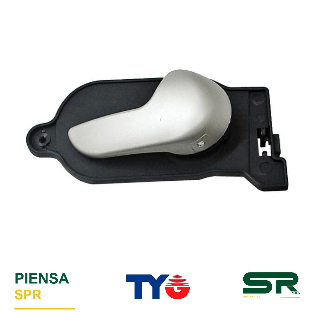 MANIJA INTERIOR DELANTERA DERECHA BEIGE PLÁSTICO FORD FIESTA 2003-2010 / ECOSPORT 2004-2012 / TRAS TYG