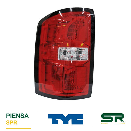 CALAVERA IZQUIERDA CON ARNÉS CHEVROLET RECTANGULAR GMC SIERRA 2014-2018 TYC
