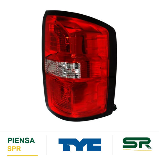 CALAVERA DERECHA CON ARNÉS CHEVROLET CUADRADO GMC SIERRA 2016-2017 TYC