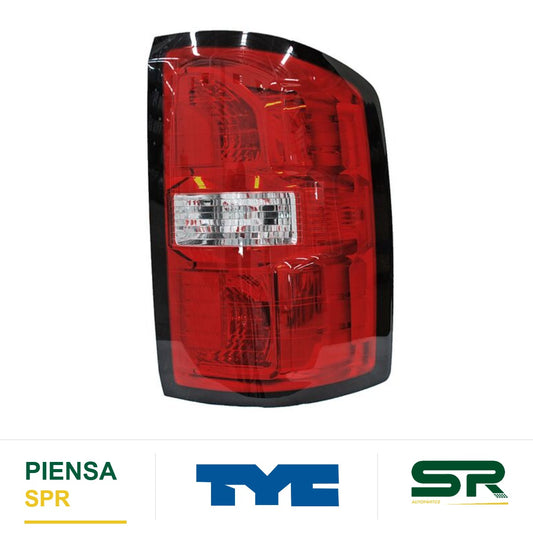 CALAVERA DERECHA CON ARNÉS CHEVROLET RECTANGULAR GMC SIERRA 2014-2018 TYC