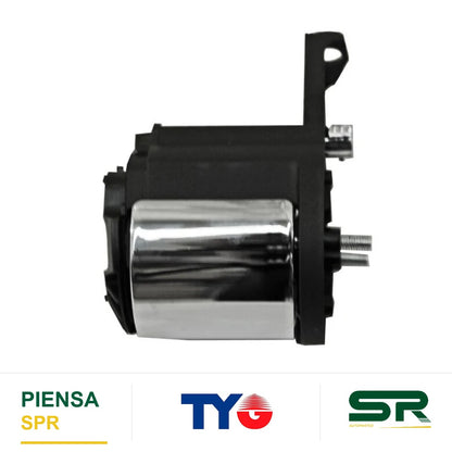MANIJA INTERIOR TRASERA IZQUIERDA NEGRA CROMADA PLÁSTICO FORD EXPLORER / MOUNTAINEER 2006-2010 / SPORT TRAC 2007-2010 TYG