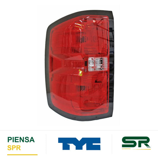 CALAVERA IZQUIERDA CON ARNÉS CHEVROLET RECTANGULAR CHEV PU 2014-2018 TYC